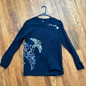 Hawaii Navy Long Sleeve, size s